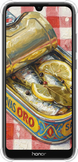 Силіконовий протиударний с посиленими кутами чехол Vintage Sardine Tin Phone для Huawei Y6s - 6772sp-1871 изображение 