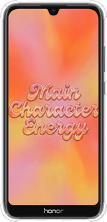 Силикон с усиленными углами чехол Aura Gradient Main Character Energy Aesthetic Y2K для Huawei Y6s - 6783sp-1871 изображение 