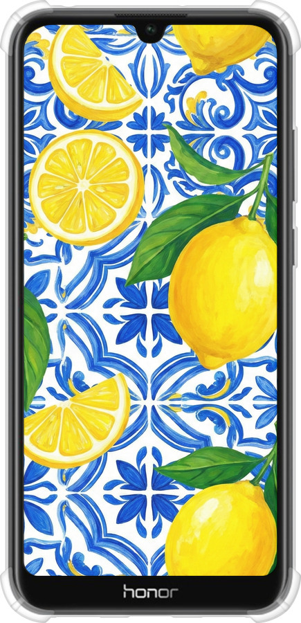 Силіконовий протиударний с посиленими кутами чехол Grocery Girl Italian Summer для Huawei Honor 8A - 6766sp-1635 изображение 