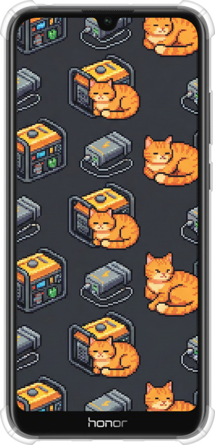 Силіконовий протиударний с посиленими кутами чехол Autonomous Zone для Huawei Y6s - 6771sp-1871 изображение 