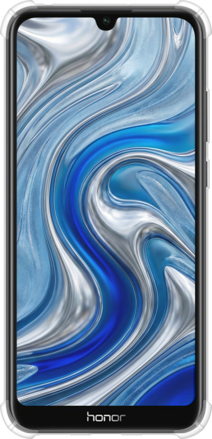 Силикон с усиленными углами чехол Liquid Chrome для Huawei Y6s - 6781sp-1871 изображение 