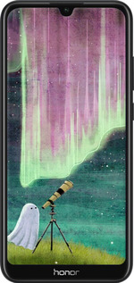 Силіконовий чехол Привид та зірки для Huawei Honor 8A - 6443u-1635 изображение 