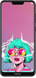 Силіконовий чехол Поп арт дівчина для Huawei Honor 8C - 5378u-1590 изображение 