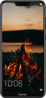 Силіконовий чехол Вогонь для Huawei Honor 8C - 6021u-1590 изображение 