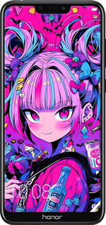 Силіконовий чехол Аніме мілаха для Huawei Honor 8C - 6314u-1590 изображение 