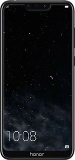 Силиконовый чехол Ночное небо для Huawei Honor 8C - 6451u-1590 изображение 