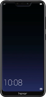 Силиконовый чехол Градиент в тёмно - синем стиле для Huawei Honor 8C - 6542u-1590 изображение 