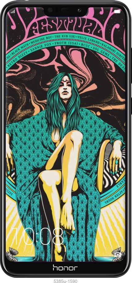 Силіконовий чехол № 5385 для Huawei Honor 8C - 5385u-1590 изображение 