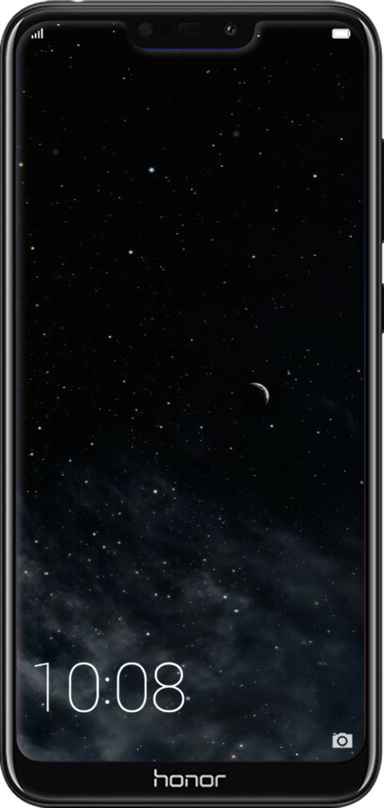 Силиконовый чехол Ночное небо для Huawei Honor 8C - 6451u-1590 изображение 