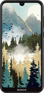 TPU чехол С изображением лесного пейзажа для Huawei Honor 8S - 6548b-1679 изображение 