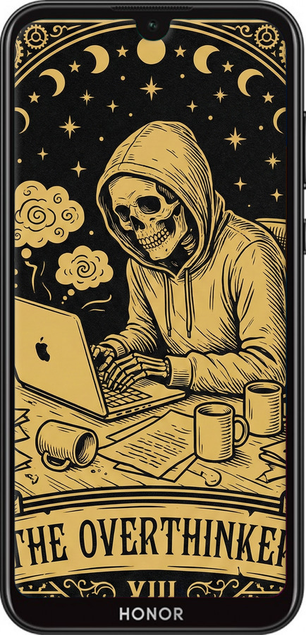 TPU чехол The Overthinker для Huawei Honor 8S - 6774b-1679 изображение 