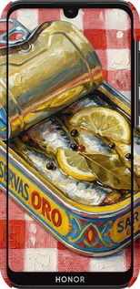 3D пластиковый матовый чехол Vintage Sardine Tin Phone для Huawei Honor 8S - 6772m-1679 изображение 