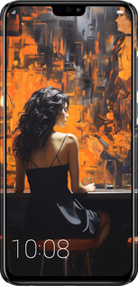 3D пластиковый матовый чехол Чехол для телефона для Huawei Honor 8X - 5962m-1596 изображение 