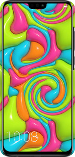 3D пластиковий матовий чехол Y2K Jelly Dream для Huawei Honor 8X - 6780m-1596 изображение 