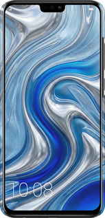 3D пластиковий матовий чехол Liquid Chrome для Huawei Honor 8X - 6781m-1596 изображение 