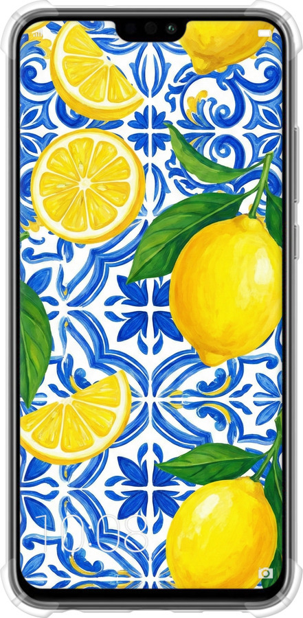 Силіконовий протиударний с посиленими кутами чехол Grocery Girl Italian Summer для Huawei Honor 8X - 6766sp-1596 изображение 