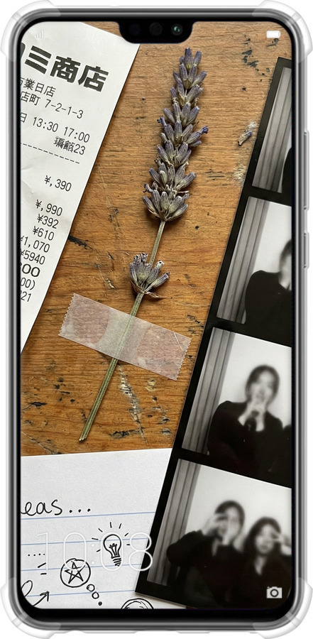 Силіконовий протиударний с посиленими кутами чехол Aesthetic Scrapbook Collage для Huawei Honor 8X - 6773sp-1596 изображение 