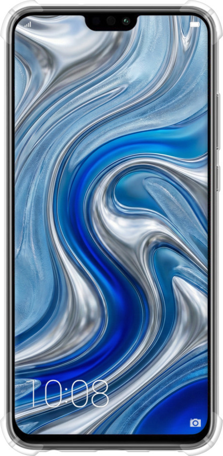 Силикон с усиленными углами чехол Liquid Chrome для Huawei Honor 8X - 6781sp-1596 изображение 