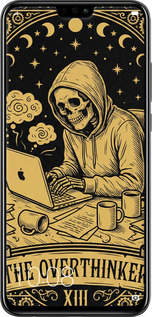 2D пластиковий чехол The Overthinker для Huawei Honor 8X - 6774t-1596 изображение 