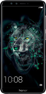 3D пластиковий матовий чехол Wolf для Huawei Honor 9 Lite - 6610m-1359 изображение 