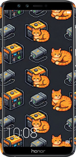 3D пластиковый матовый чехол Autonomous Zone для Huawei Honor 9 Lite - 6771m-1359 изображение 