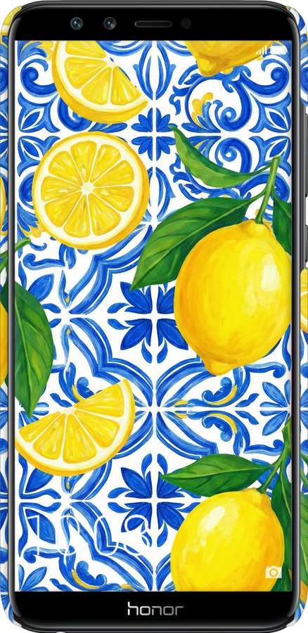 3D пластиковый матовый чехол Grocery Girl Italian Summer для Huawei Honor 9 Lite - 6766m-1359 изображение 