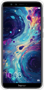 Силикон с усиленными углами чехол Арт акварель для Huawei Honor 9 Lite - 6329sp-1359 изображение 