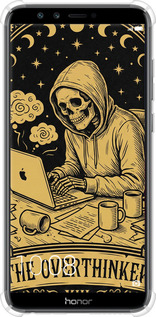 Силикон с усиленными углами чехол The Overthinker для Huawei Honor 9 Lite - 6774sp-1359 изображение 