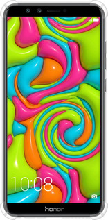 Силіконовий протиударний с посиленими кутами чехол Y2K Jelly Dream для Huawei Honor 9 Lite - 6780sp-1359 изображение 