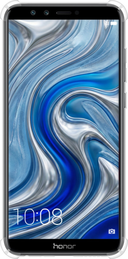 Силикон с усиленными углами чехол Liquid Chrome для Huawei Honor 9 Lite - 6781sp-1359 изображение 