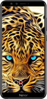 2D пластиковый чехол Леопард для Huawei Honor 9 Lite - 6611t-1359 изображение 
