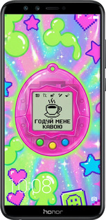 Силиконовый чехол Y2K Aesthetic Retro Pet: Годуй мене кавою для Huawei Honor 9 Lite - 6784u-1359 изображение 