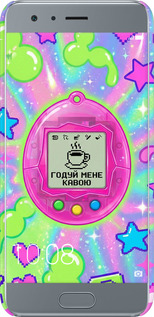 3D пластиковий матовий чехол Y2K Aesthetic Retro Pet: Годуй мене кавою для Huawei Honor 9 - 6784m-998 изображение 