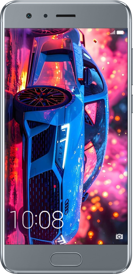 Силіконовий чехол Ауди для Huawei Honor 9 - 6286u-998 изображение 