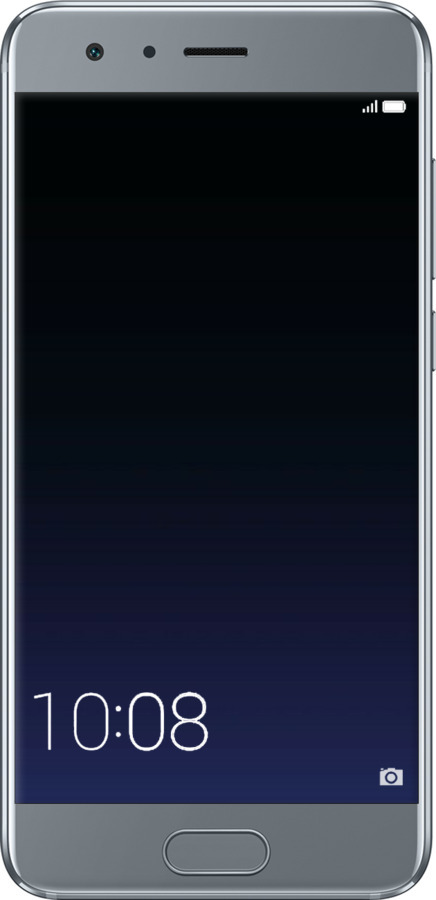 Силиконовый чехол Градиент в тёмно - синем стиле для Huawei Honor 9 - 6542u-998 изображение 