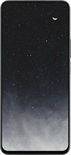 TPU чехол Голубые облака, Голубая луна для Huawei Honor 90 Lite - 6396b-3131 изображение 