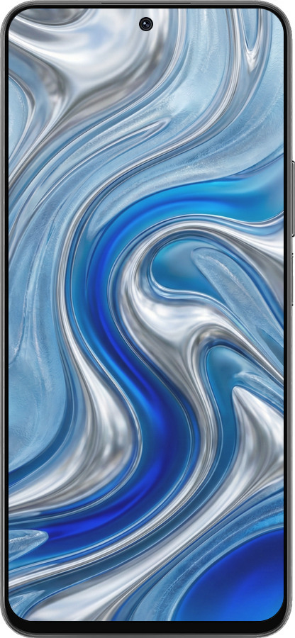 TPU чехол Liquid Chrome для Huawei Honor 90 Lite - 6781b-3131 изображение 