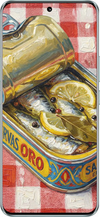 Силіконовий чехол Vintage Sardine Tin Phone для Huawei Honor 90 - 6772u-3088 изображение 