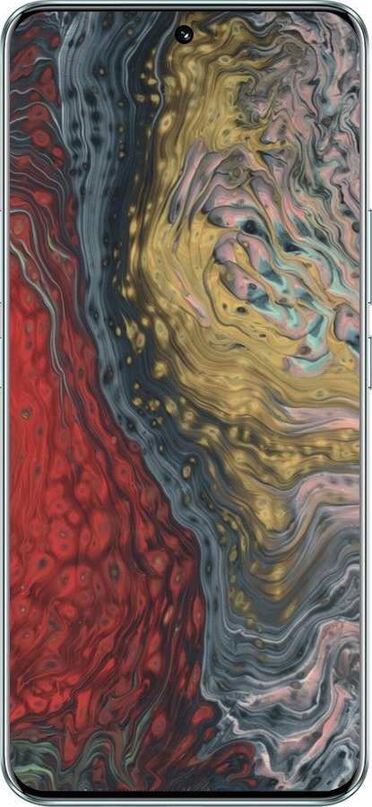 Силіконовий чехол Із зображенням абстрактного живопису для Huawei Honor 90 - 6530u-3088 изображение 