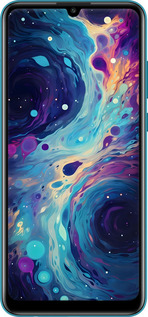 Силіконовий чехол Арт акварель для Huawei Honor 9A - 6329u-1900 изображение 