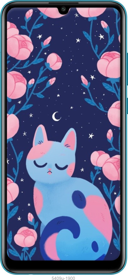 Силиконовый чехол № 5409 для Huawei Honor 9A - 5409u-1900 изображение 