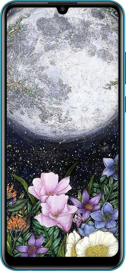 Силиконовый чехол Полночь в саду II для Huawei Honor 9A - 6424u-1900 изображение 