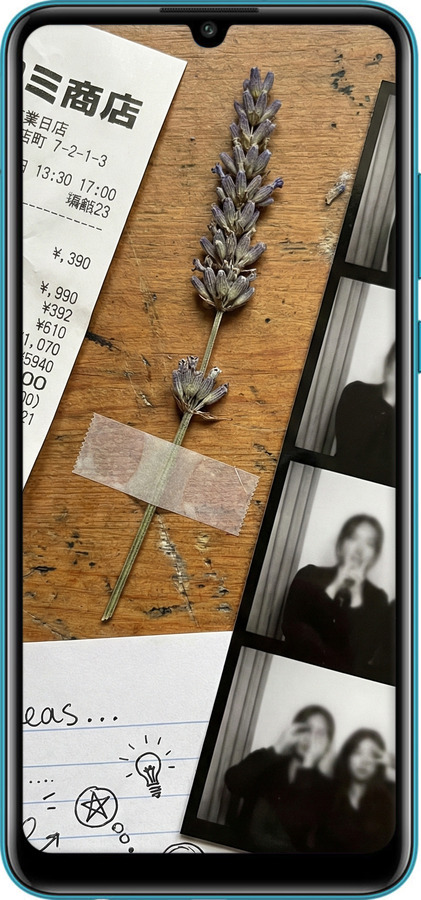 Силиконовый чехол Aesthetic Scrapbook Collage для Huawei Honor 9A - 6773u-1900 изображение 