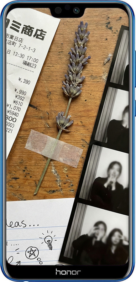 Силиконовый чехол Aesthetic Scrapbook Collage для Huawei Honor 9i - 6773u-1853 изображение 