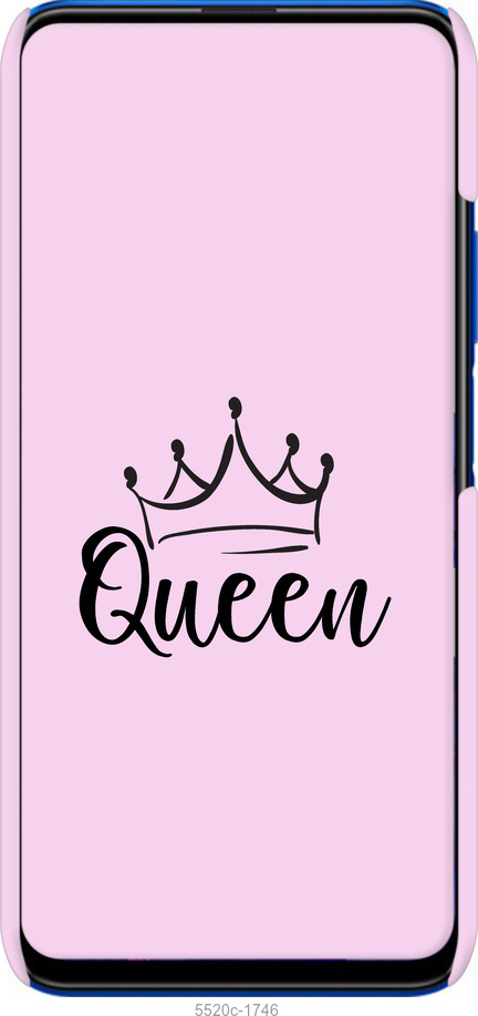 3D пластиковый матовый чехол Queen & King для неё для Huawei Honor 9X - 5520m-1746 изображение 