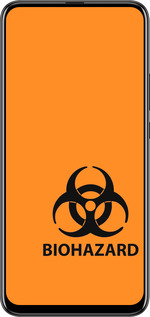 Силіконовий чехол biohazard 33 для Huawei Honor 9X - 4851u-1746 изображение 