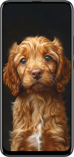 2D пластиковий чехол Cocker spaniel на чорному фоні для Huawei Honor 9X - 6137t-1746 изображение 