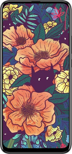 Силиконовый чехол С изображением полевых цветов для Huawei Honor 9X - 6419u-1746 изображение 