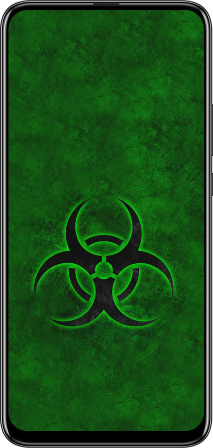 Силиконовый чехол biohazard 30 для Huawei Honor 9X - 4848u-1746 изображение 