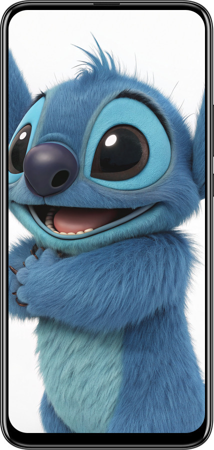 2D пластиковий чехол Стіч 1 для Huawei Honor 9X - 6686t-1746 изображение 